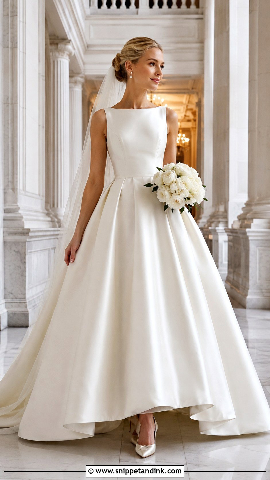 Simple Ball Gown Wedding Gown - Snippet and Ink - 25 Simple Wedding Gown Ideas