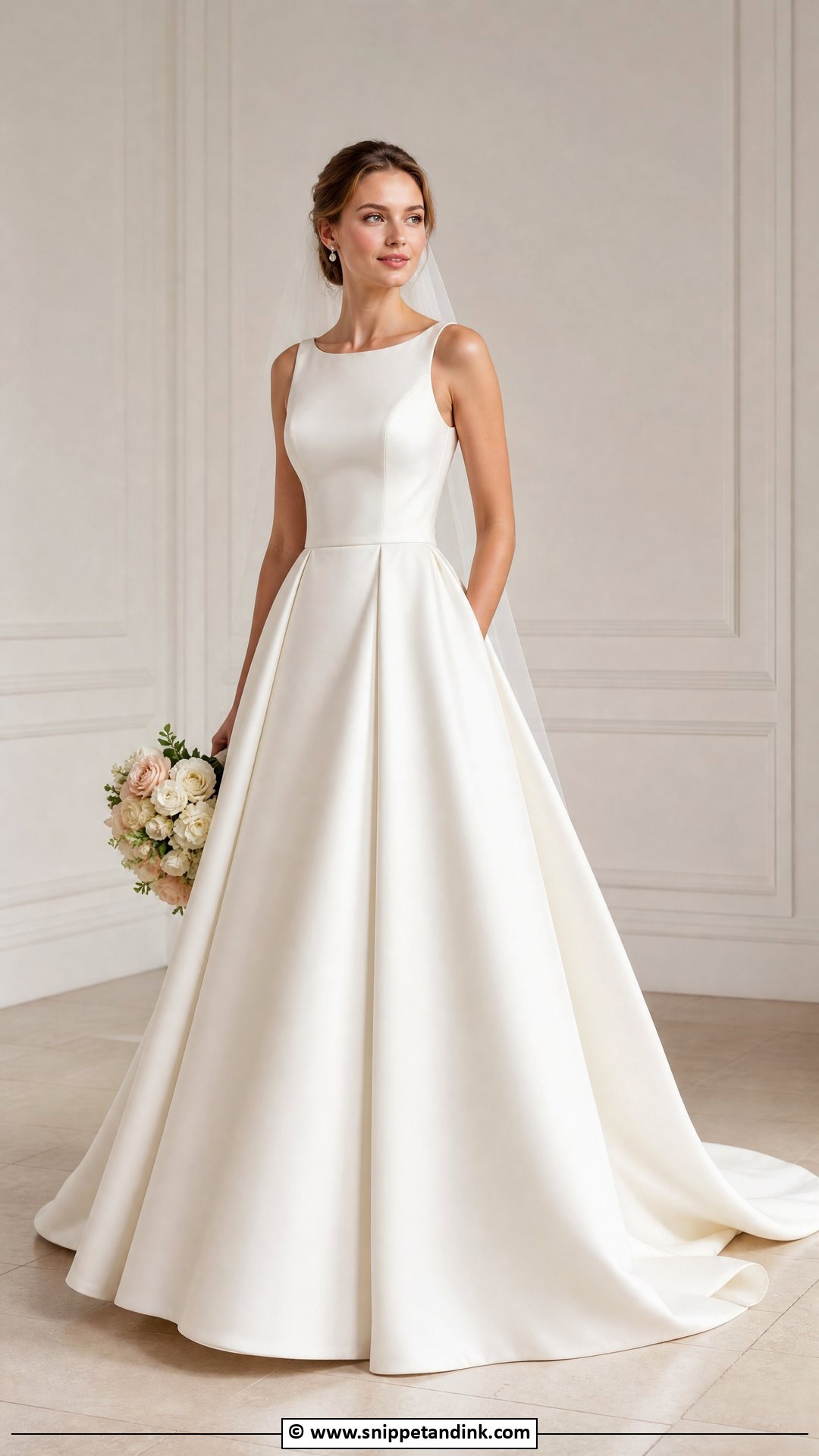 Simple Ballgown Wedding Dress - Snippet and Ink - 35 Ballgown Wedding Dress Ideas