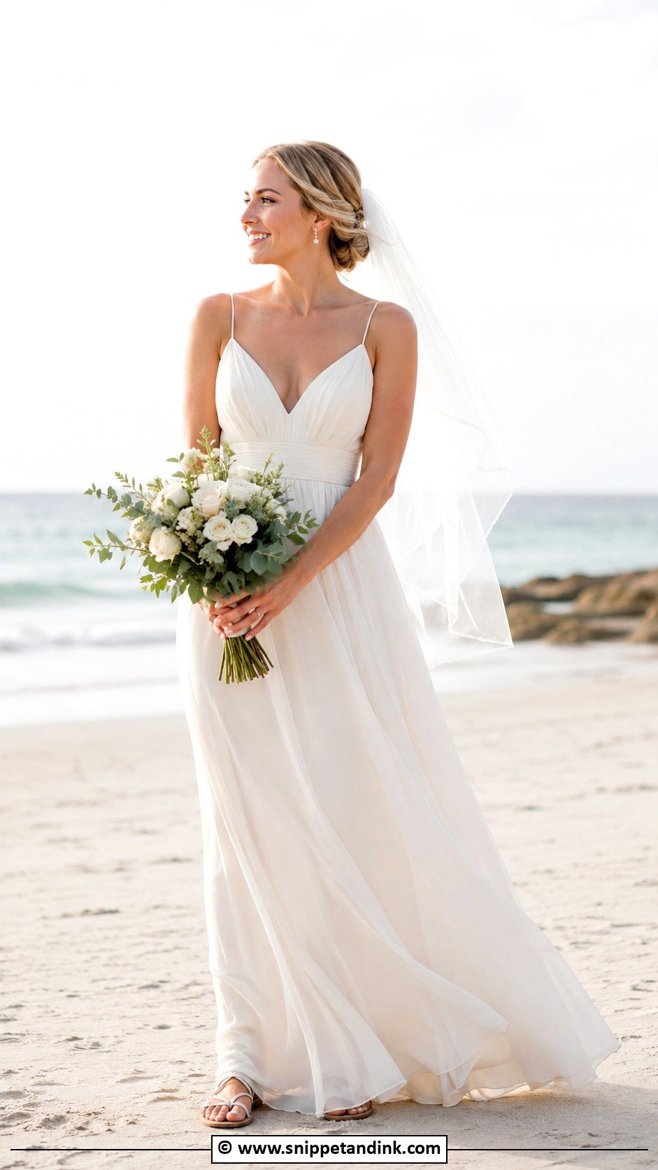 Simple Beach Wedding Dress - Snippet and Ink - 35 Wedding Dresses