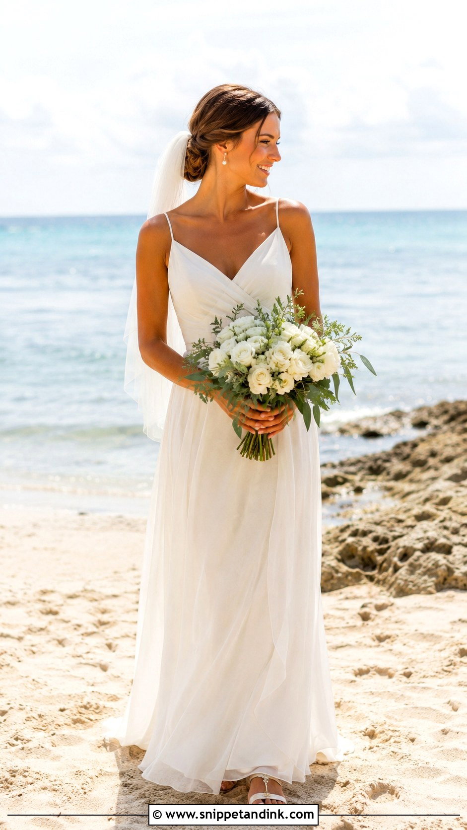 Simple Beach Wedding Dress - Snippet and Ink - 25 Schlichtes Hochzeitskleid Ideas