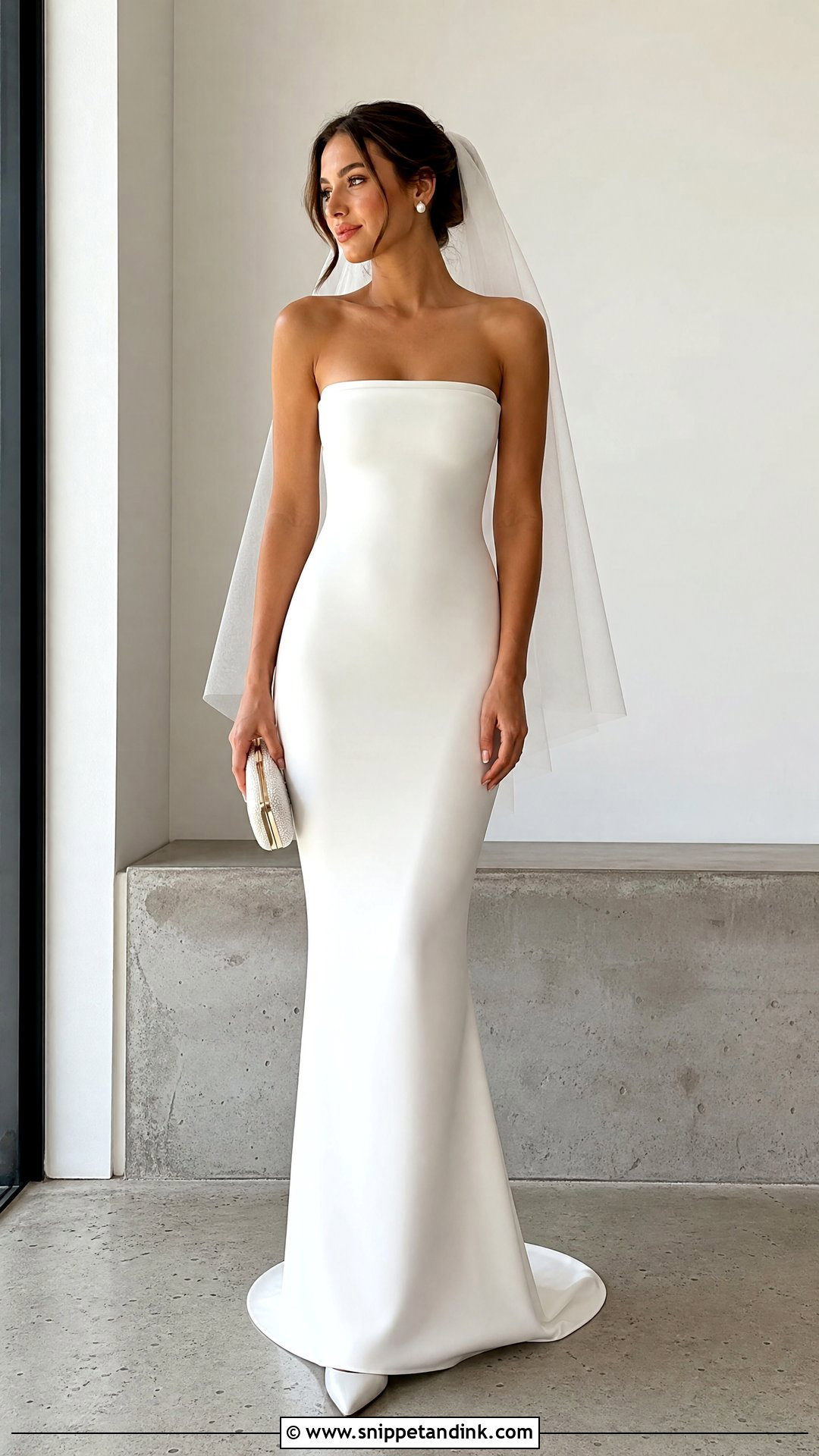 Simple Bodycon Wedding Dress - Snippet and Ink - 25 Bodycon Wedding Dress Ideas