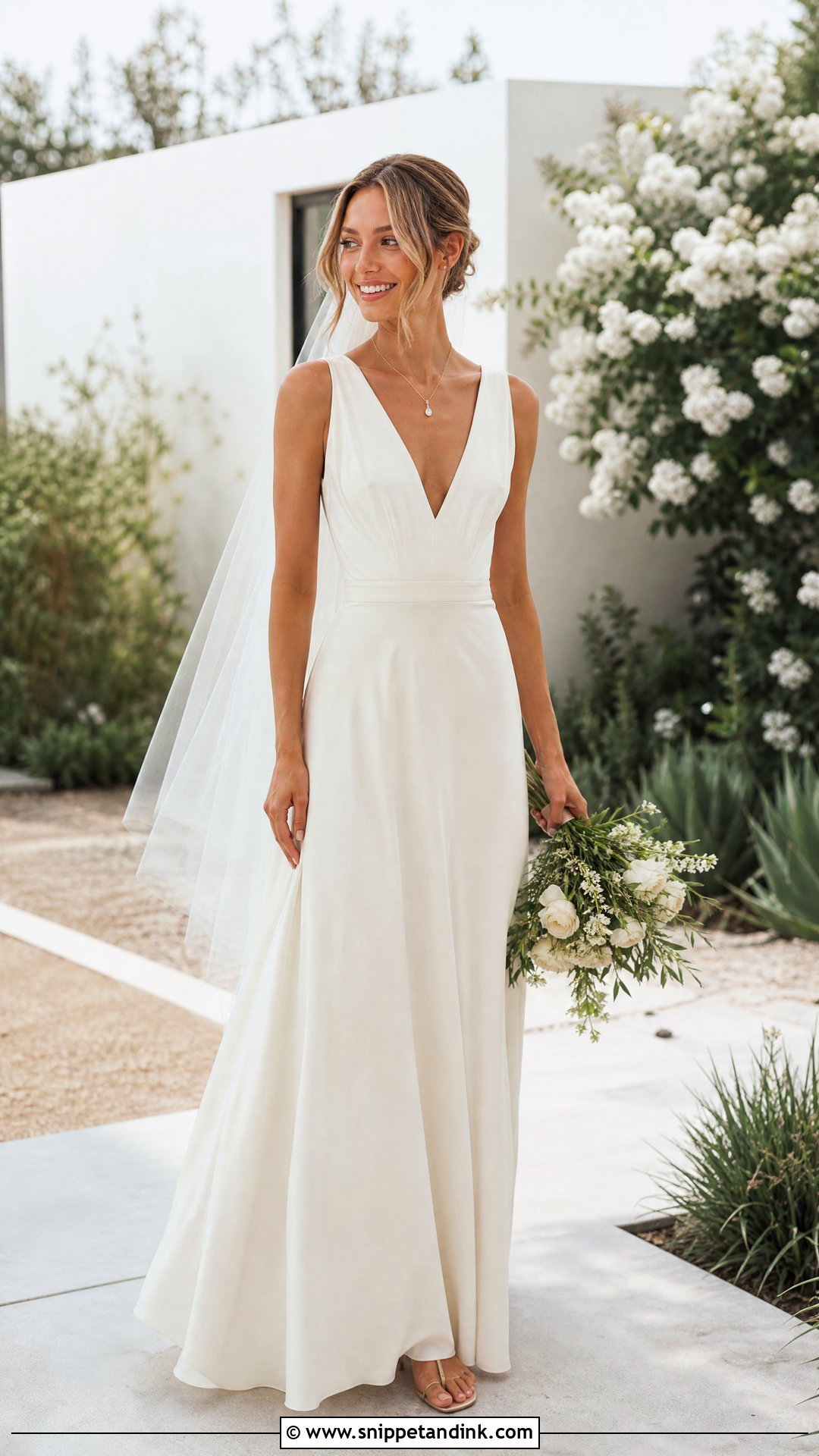 Simple Boho Wedding Dress - Snippet and Ink - 20 Hobo Wedding Dress Ideas