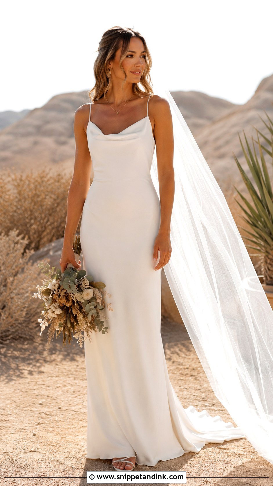 Simple Boho Wedding Gown - Snippet and Ink - 25 Simple Wedding Gown Ideas