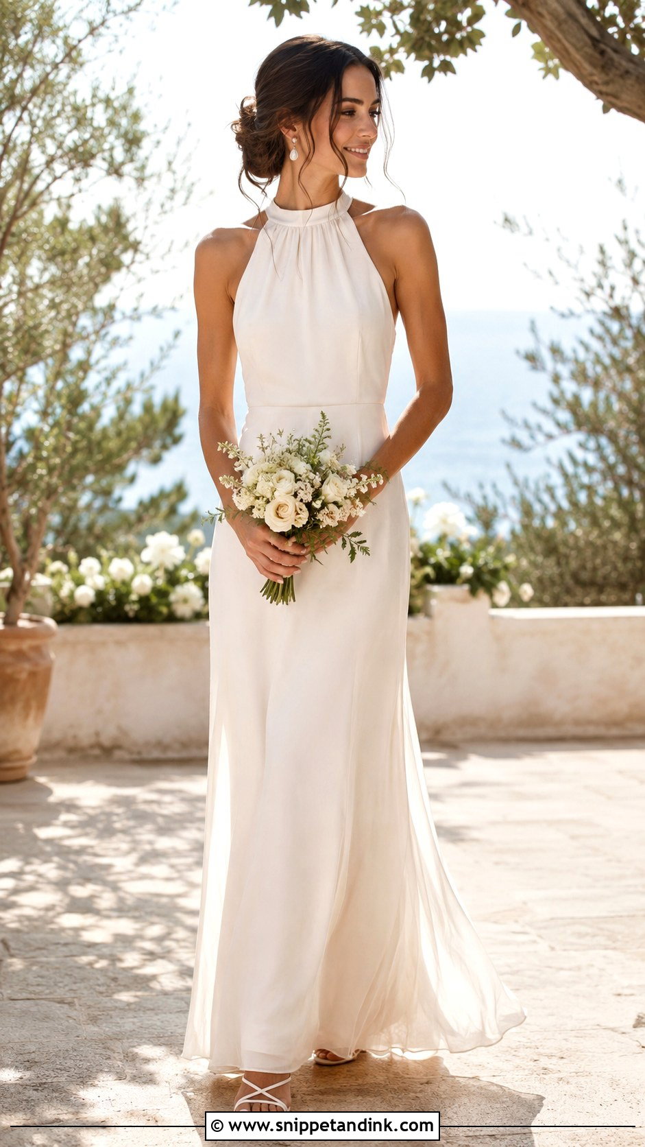Simple Bride Summer Dress - Snippet and Ink - 30 Simple Bride Ideas