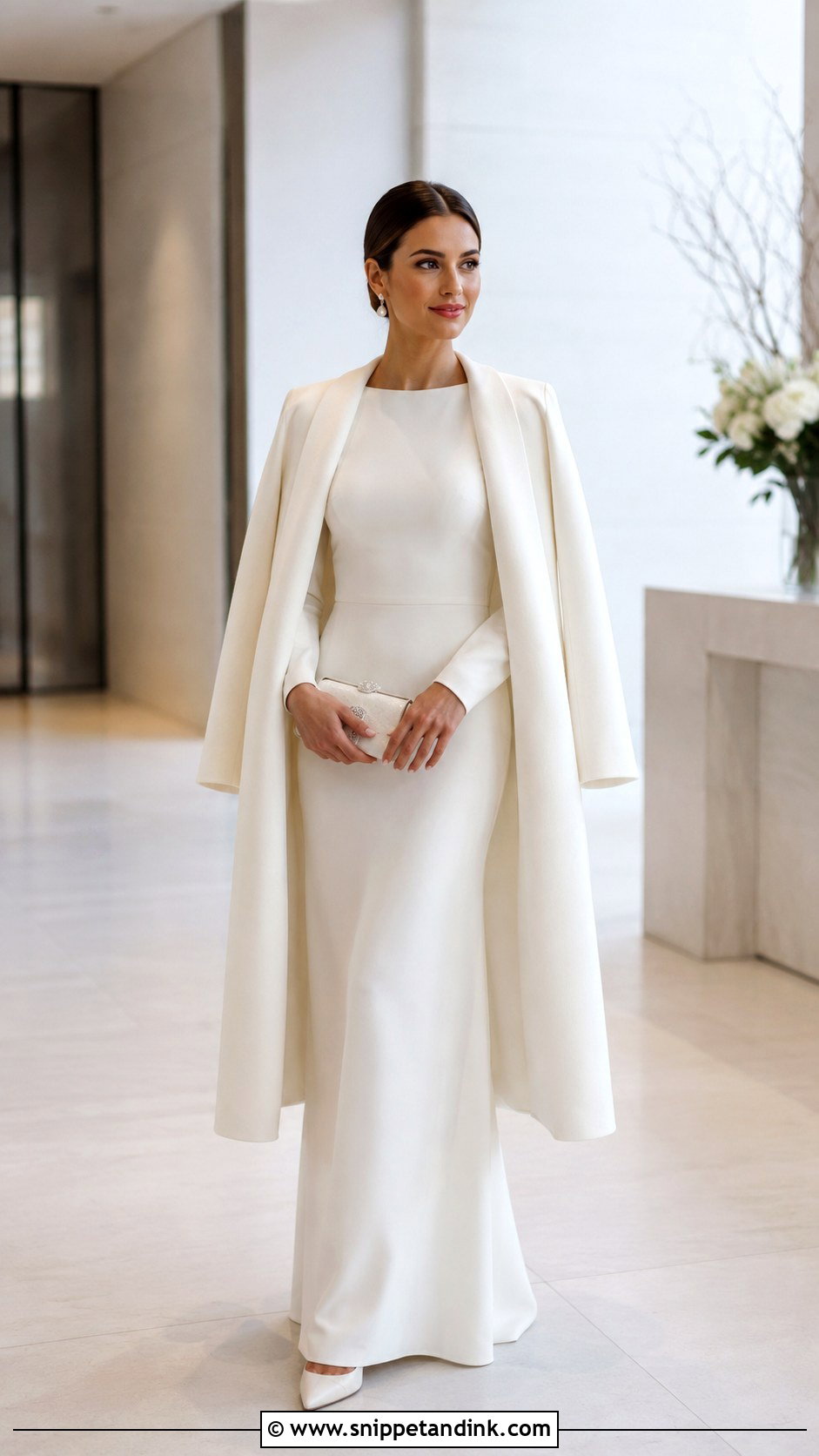 Simple Bride Winter Dress - Snippet and Ink - 30 Simple Bride Ideas
