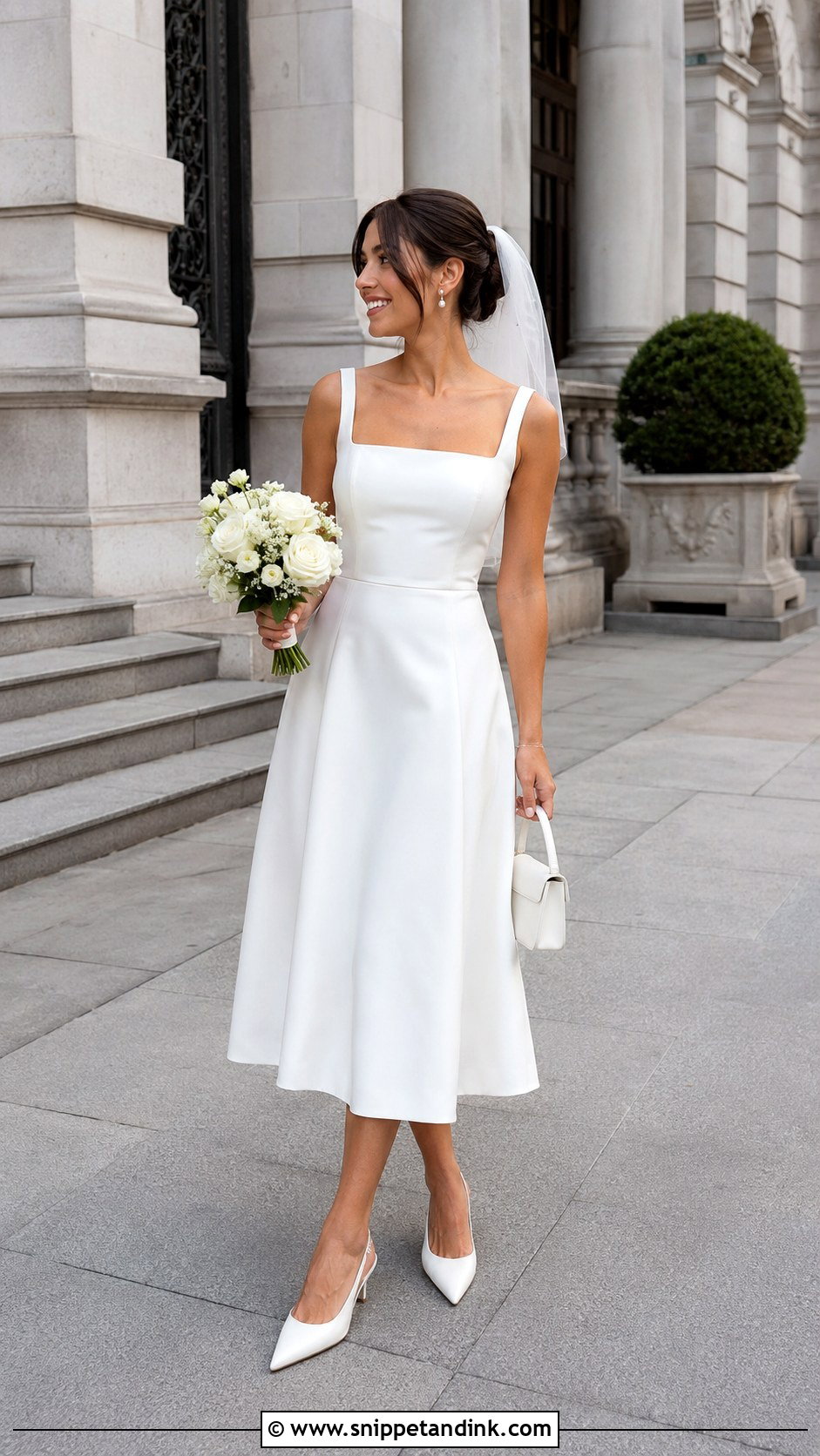 Simple City Hall Wedding Dress - Snippet and Ink - 20 Simple Chic Wedding Dress Ideas