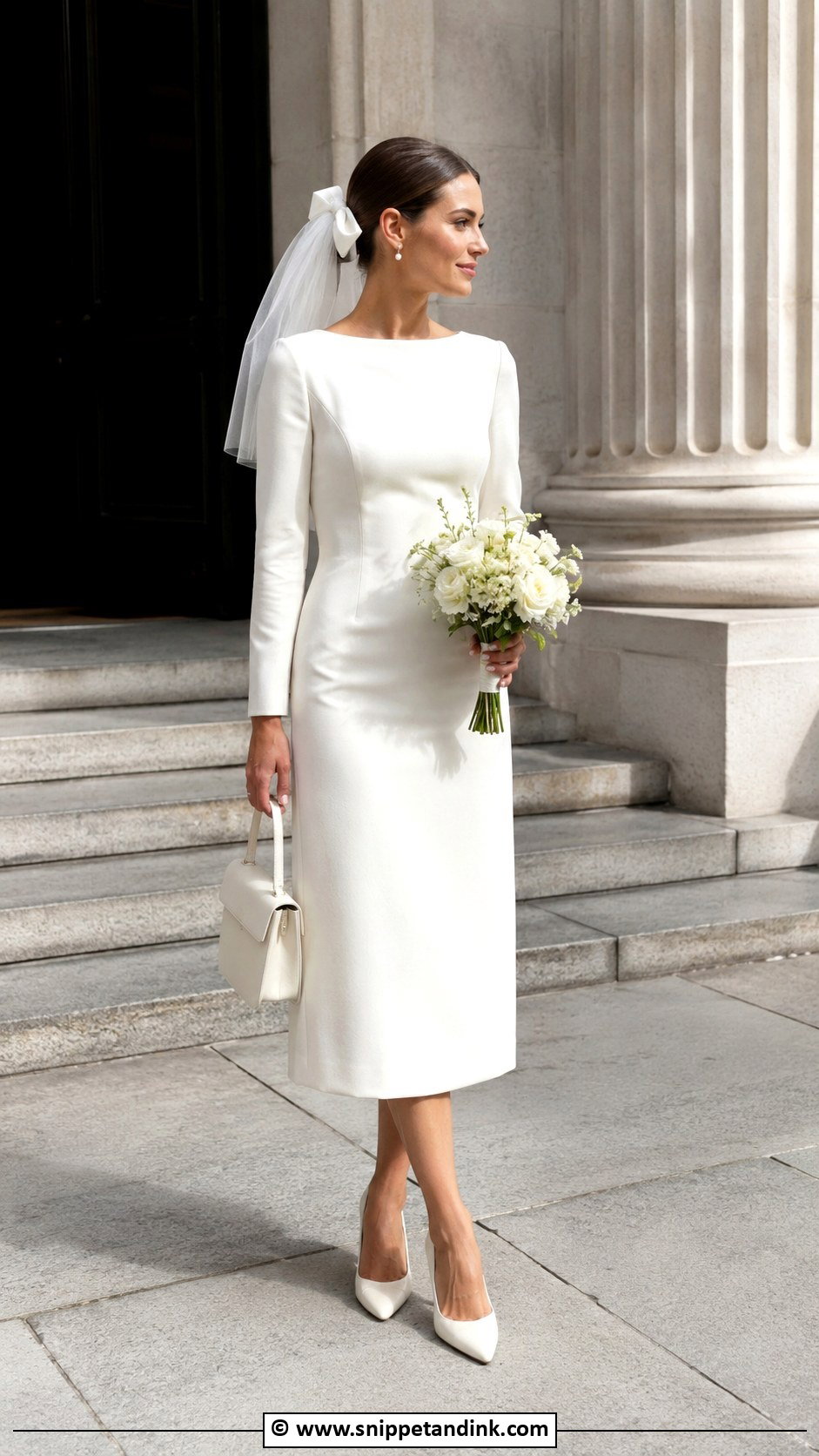 Simple Courthouse Wedding Dress - Snippet and Ink - 30 Simple Timeless Wedding Dress Ideas