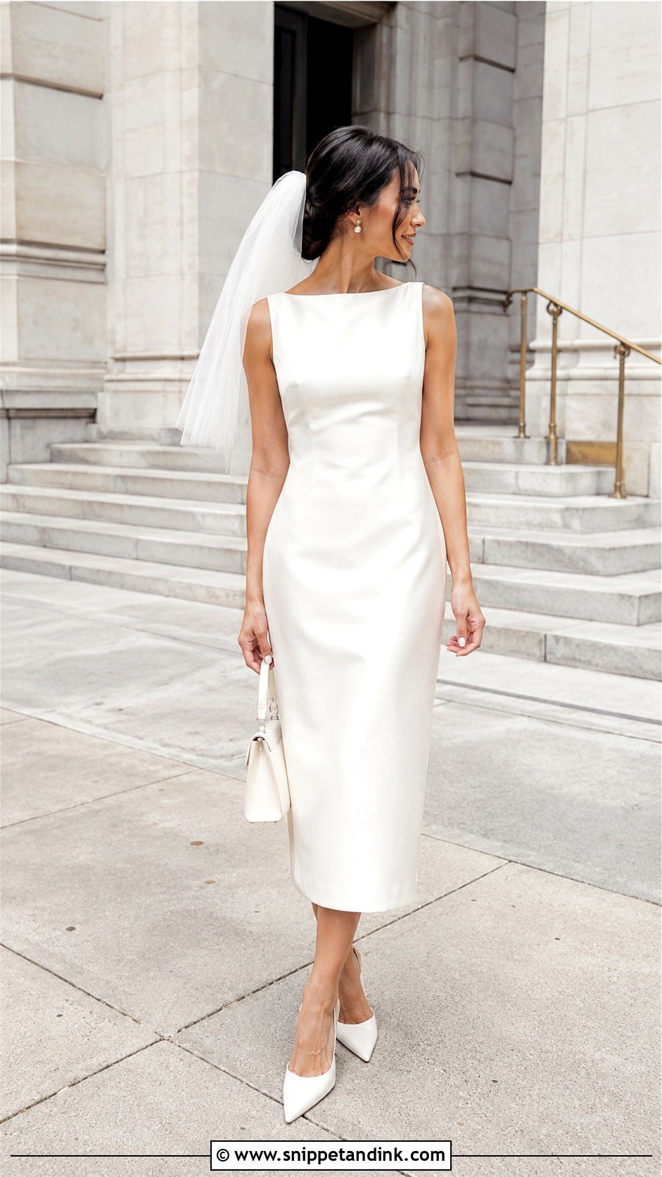 Simple Courthouse Wedding Dress - Snippet and Ink - 25 Schlichtes Hochzeitskleid Ideas