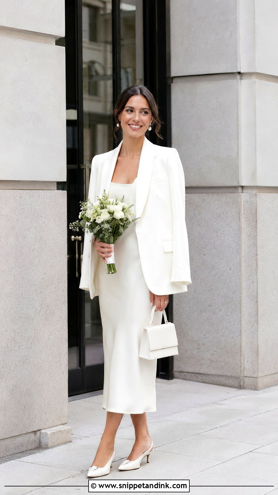 Simple Courthouse Wedding Gown - Snippet and Ink - 25 Simple Wedding Gown Ideas