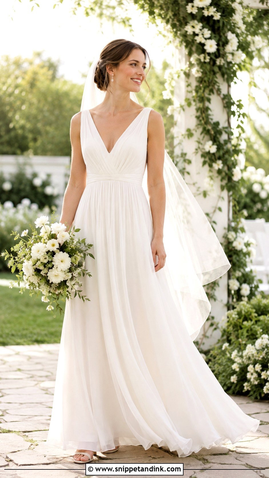 Simple Empire Waist Wedding Dress - Snippet and Ink - 20 Bride Dress Simple Elegant Ideas