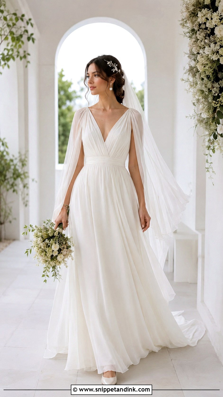 Simple Fairy Bride Dress - Snippet and Ink - 20 Fairy Bride Dress Ideas