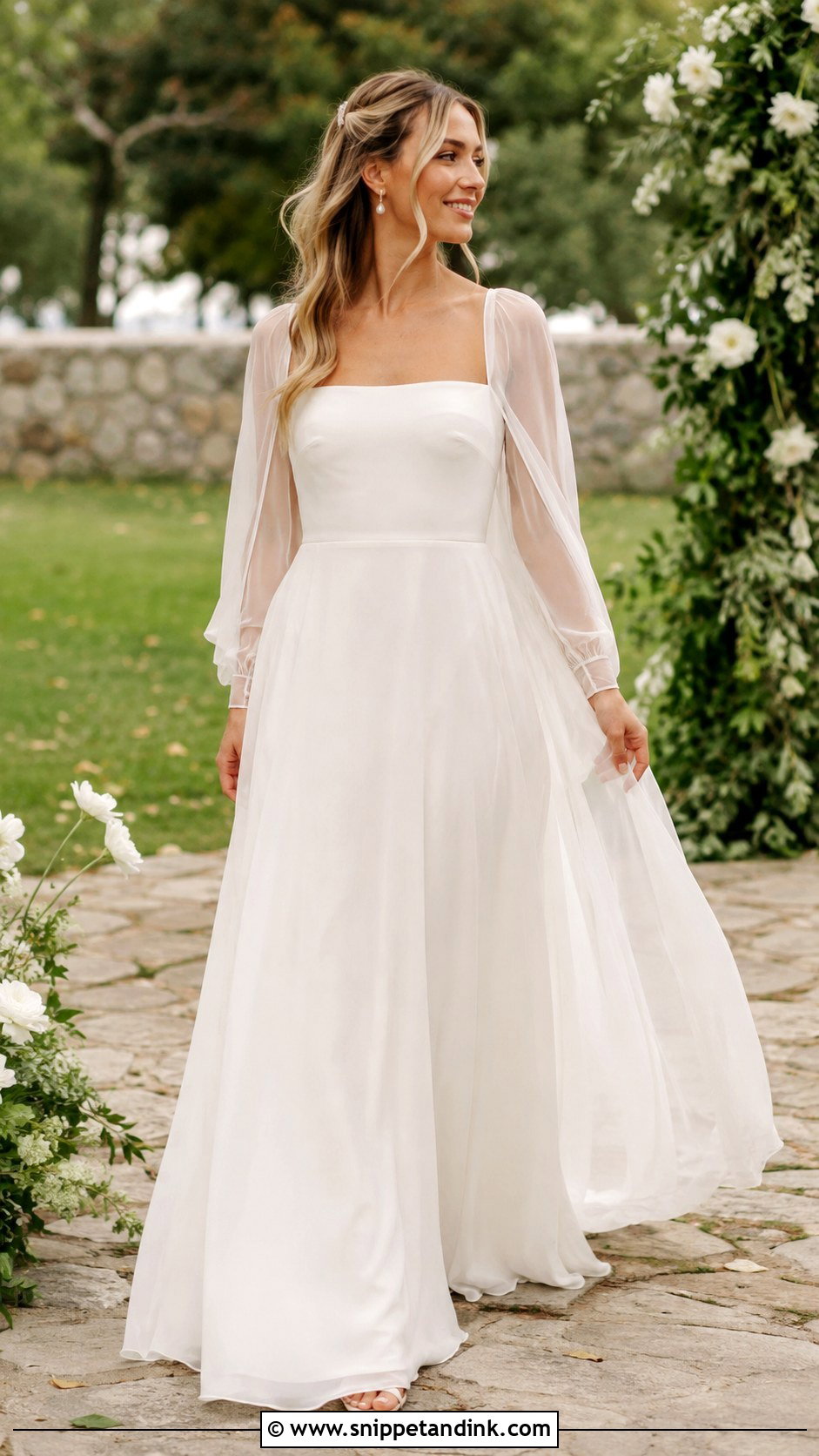 Simple Fairy Wedding Dress - Snippet and Ink - 30 Whimsical Wedding Dress Fairies Ideas