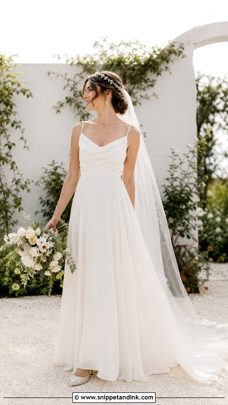 Simple Fairy Wedding Gown - Snippet and Ink - 20 Fairy Wedding Gown Ideas