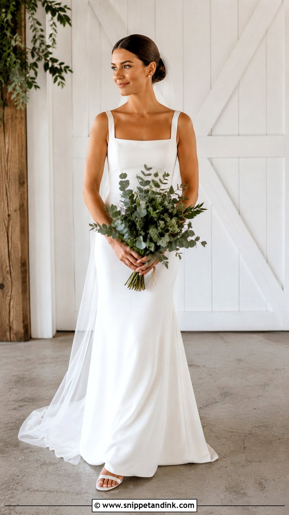 Simple Farmhouse Wedding Dress - Snippet and Ink - 25 Farmhouse Wedding Dress Ideas