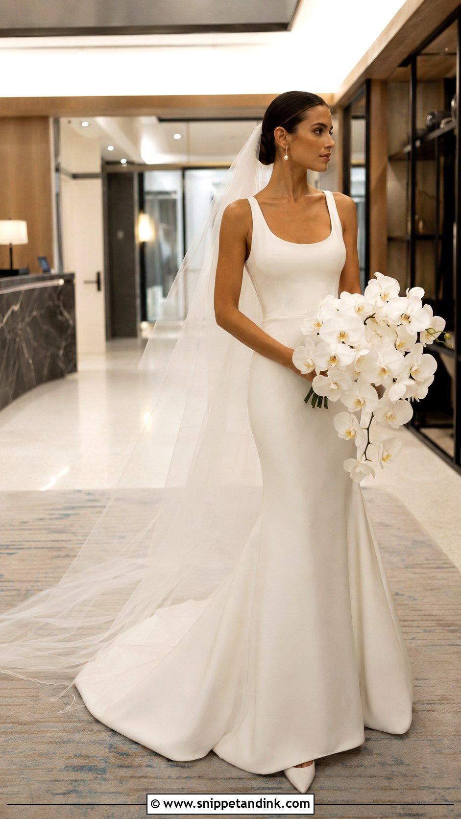 Simple Fit And Flare Wedding Dress - Snippet and Ink - 20 Bride Dress Simple Elegant Ideas