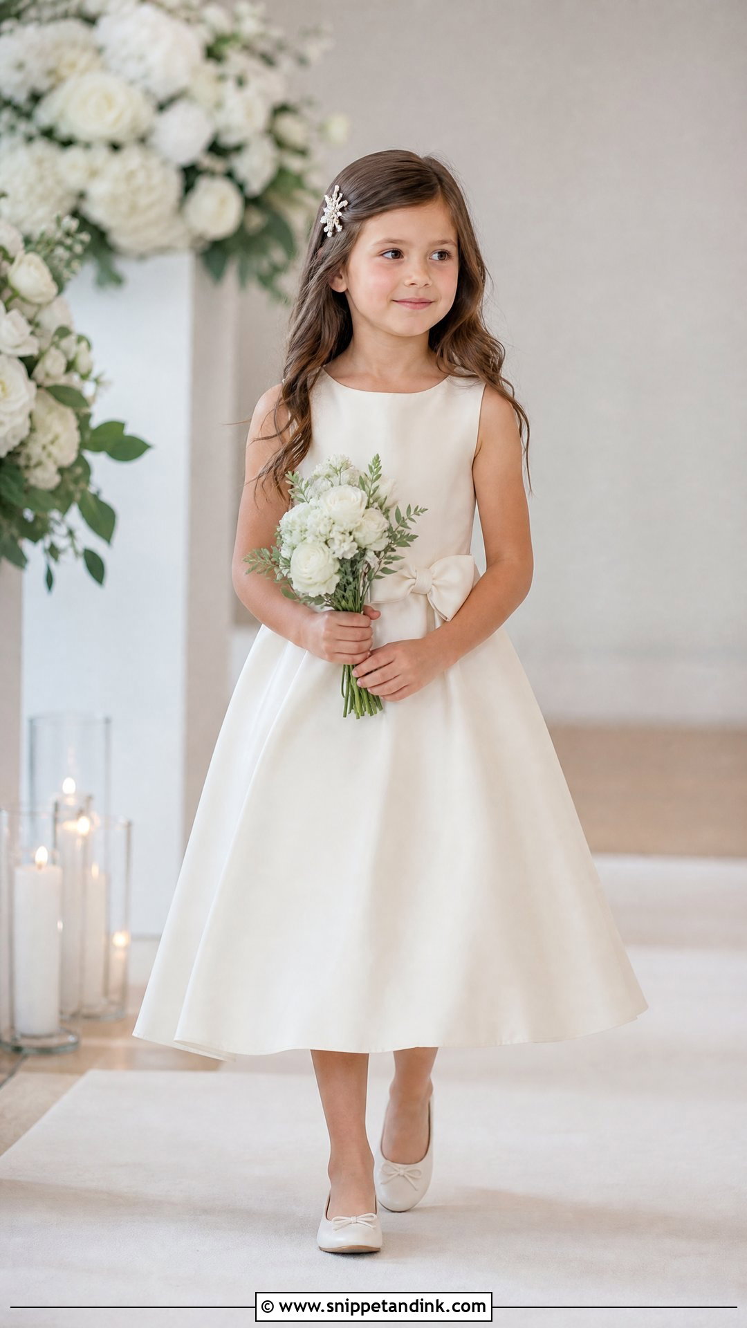 Simple Flower Girl Dress - Snippet and Ink - 25 Flowergirls Wedding Dresses