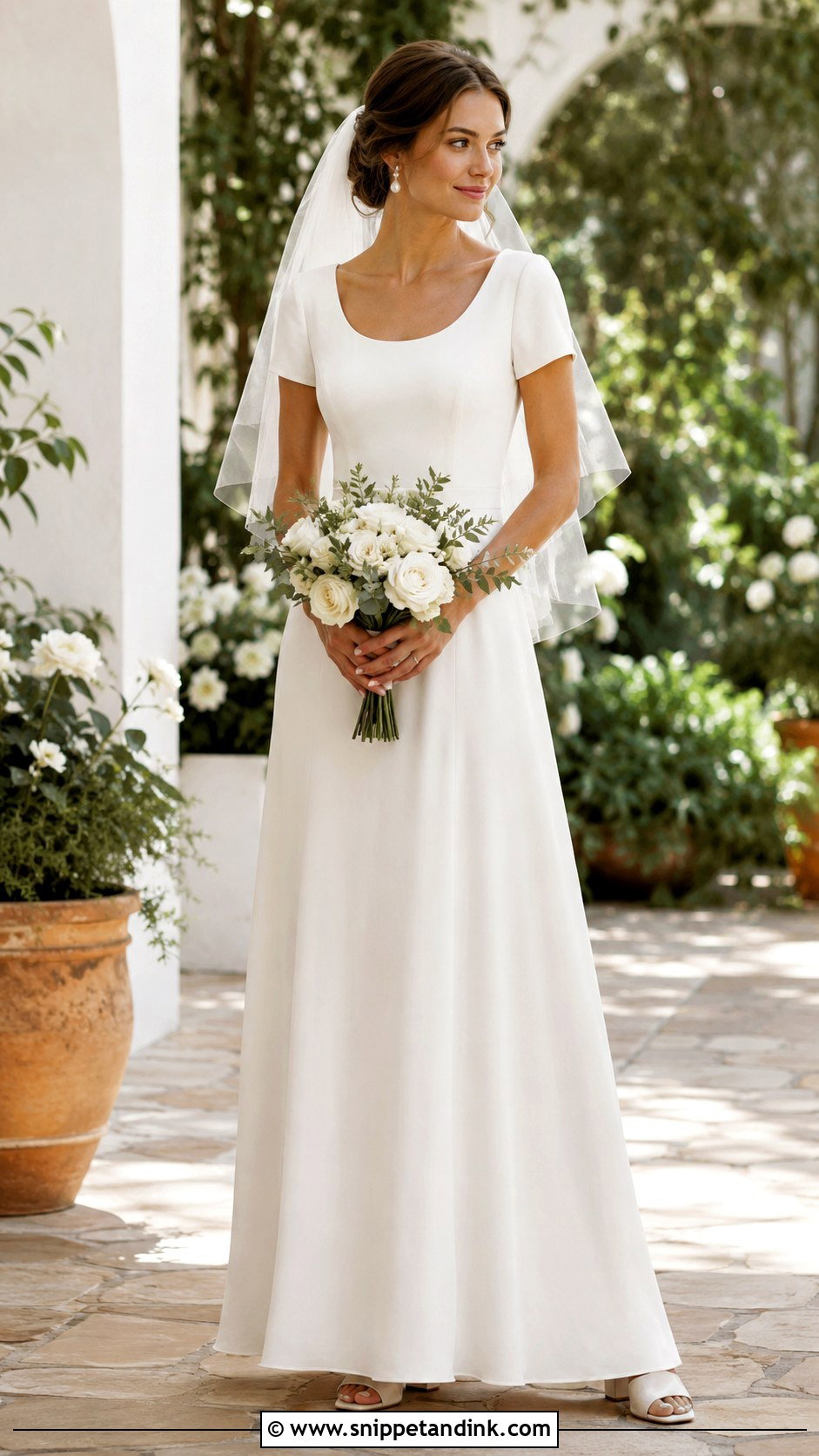Simple Garden Wedding Dress - Snippet and Ink - 20 Bride Dress Simple Elegant Ideas