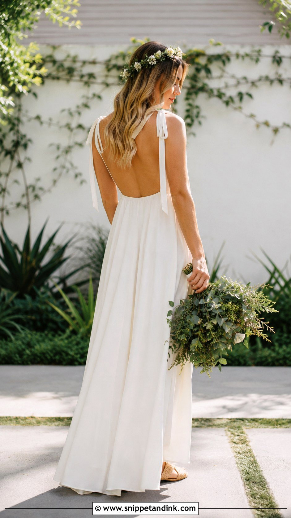 Simple Hippie Wedding Dress - Snippet and Ink - 30 Hippie Wedding Dress Ideas