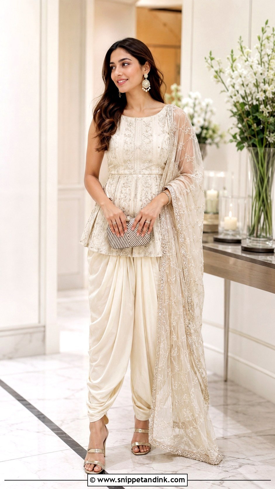 Simple Indo Western Roka Outfit - Snippet and Ink - 25 Roka Ceremony Outfits Simple