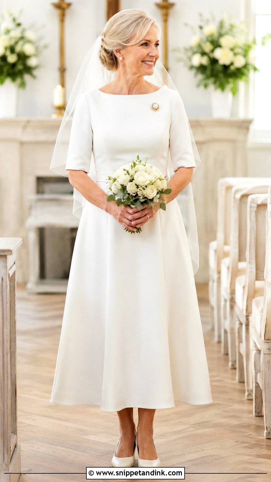 Simple Ivory Christian Bridal Dress - Snippet and Ink - 20 Christian Bridal Dress Ideas