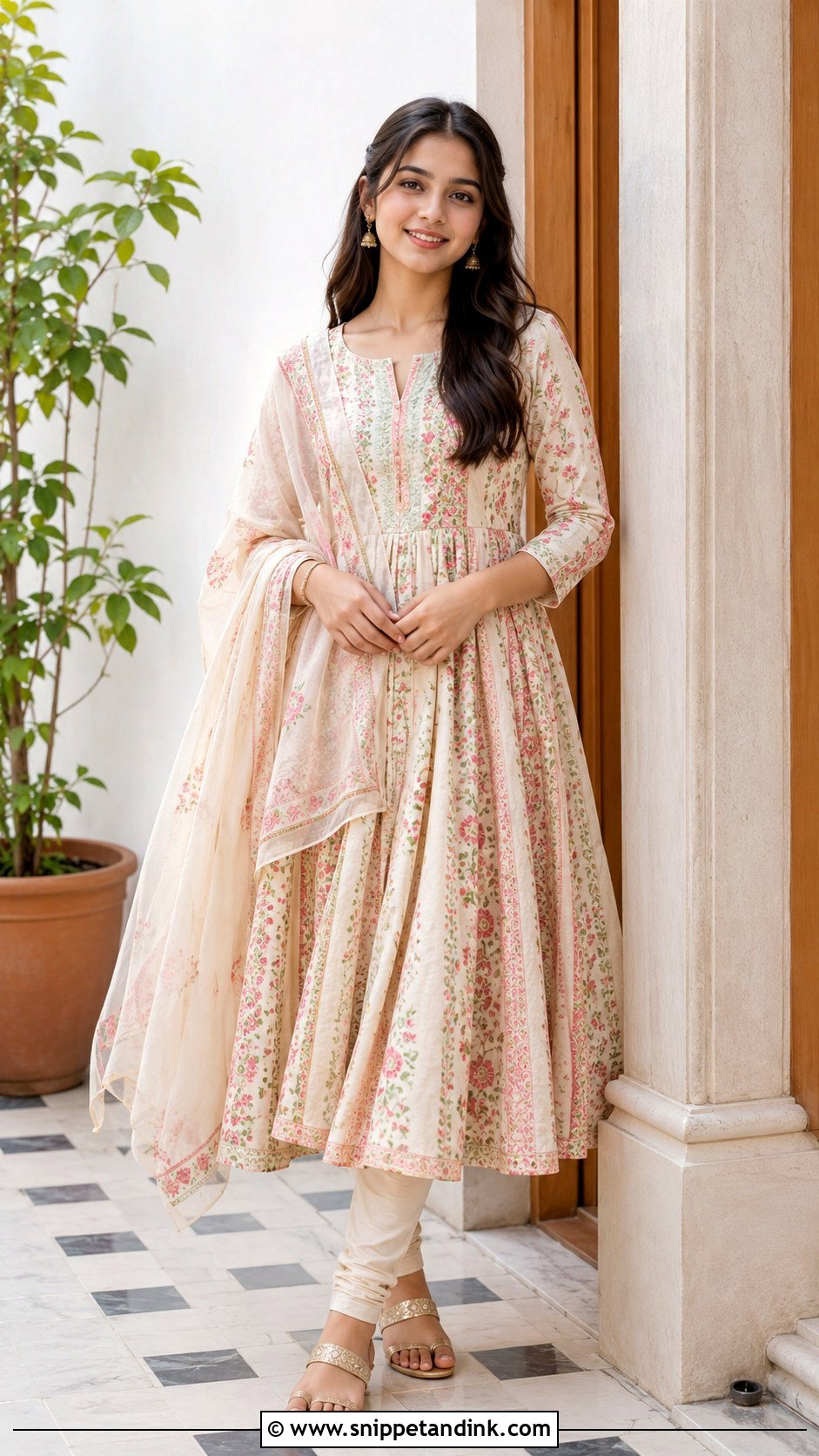 Simple Kaliyan Wala Frock Suit For Girls - Snippet and Ink - 25 Kaliyan Wala Frock Suit Ideas
