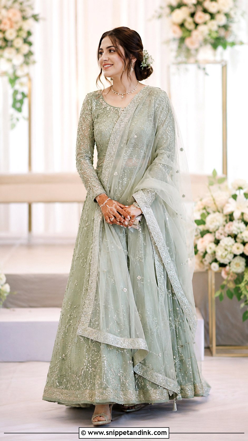 Simple Lehenga Choli Nikkah Outfit - Snippet and Ink - 25 Simple Nikkah Outfit Ideas