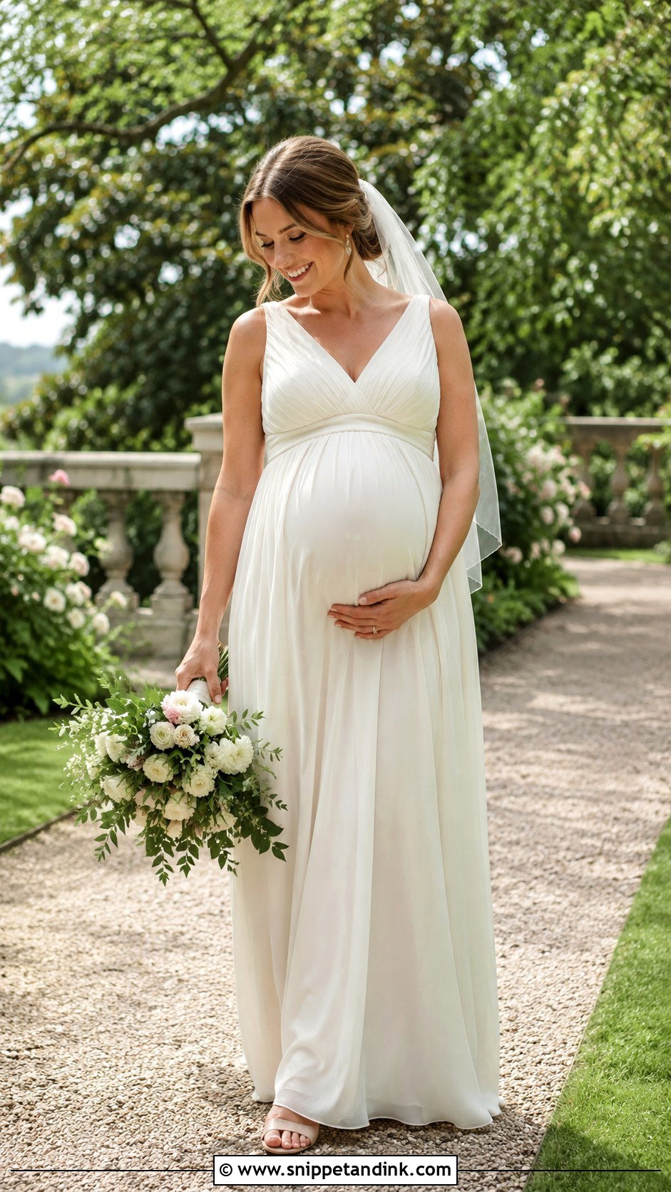 Simple Maternity Wedding Dress - Snippet and Ink - 25 Schlichtes Hochzeitskleid Ideas