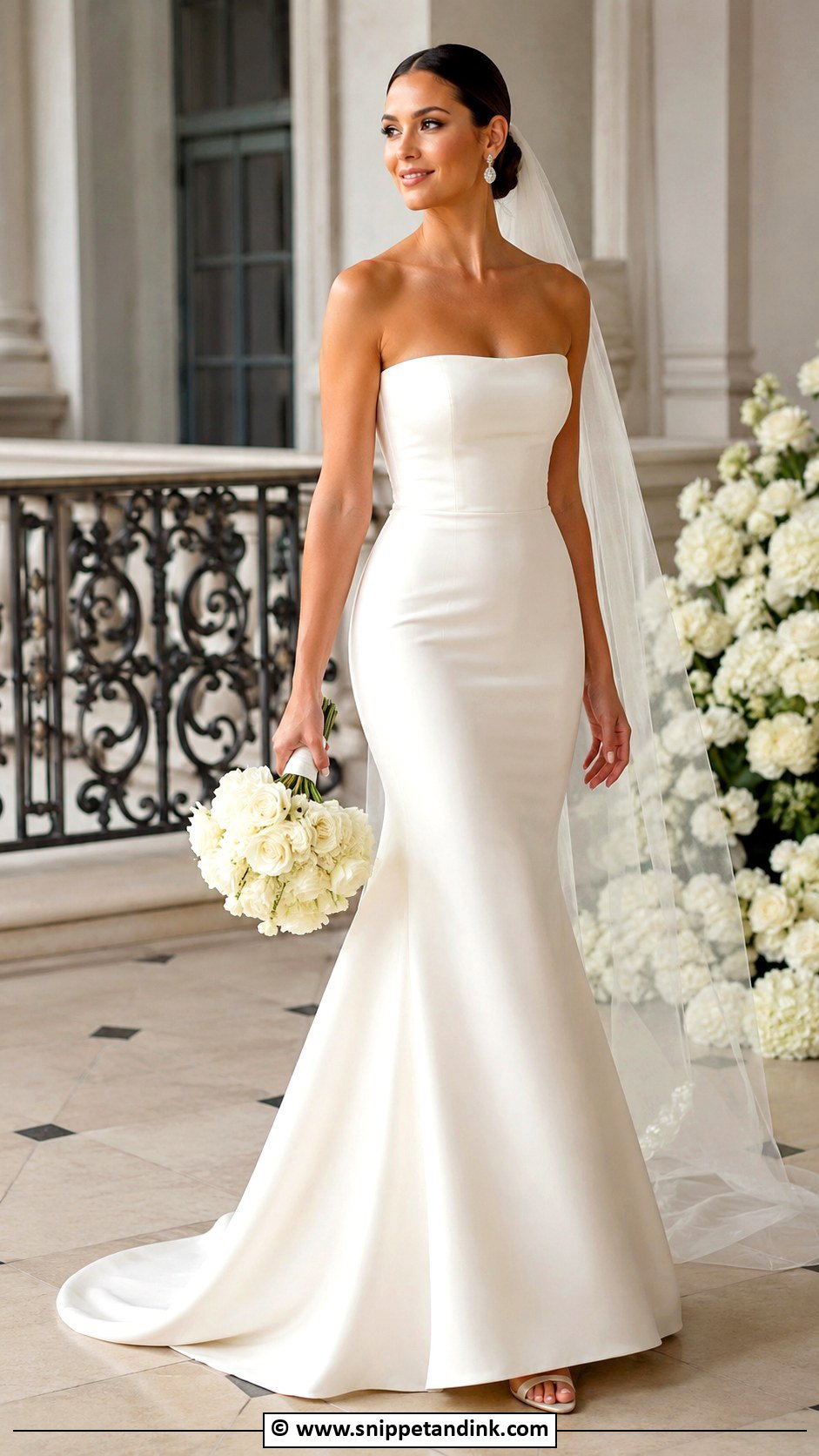 Simple Mermaid Bride Dress - Snippet and Ink - 35 Simple Bride Dress Ideas