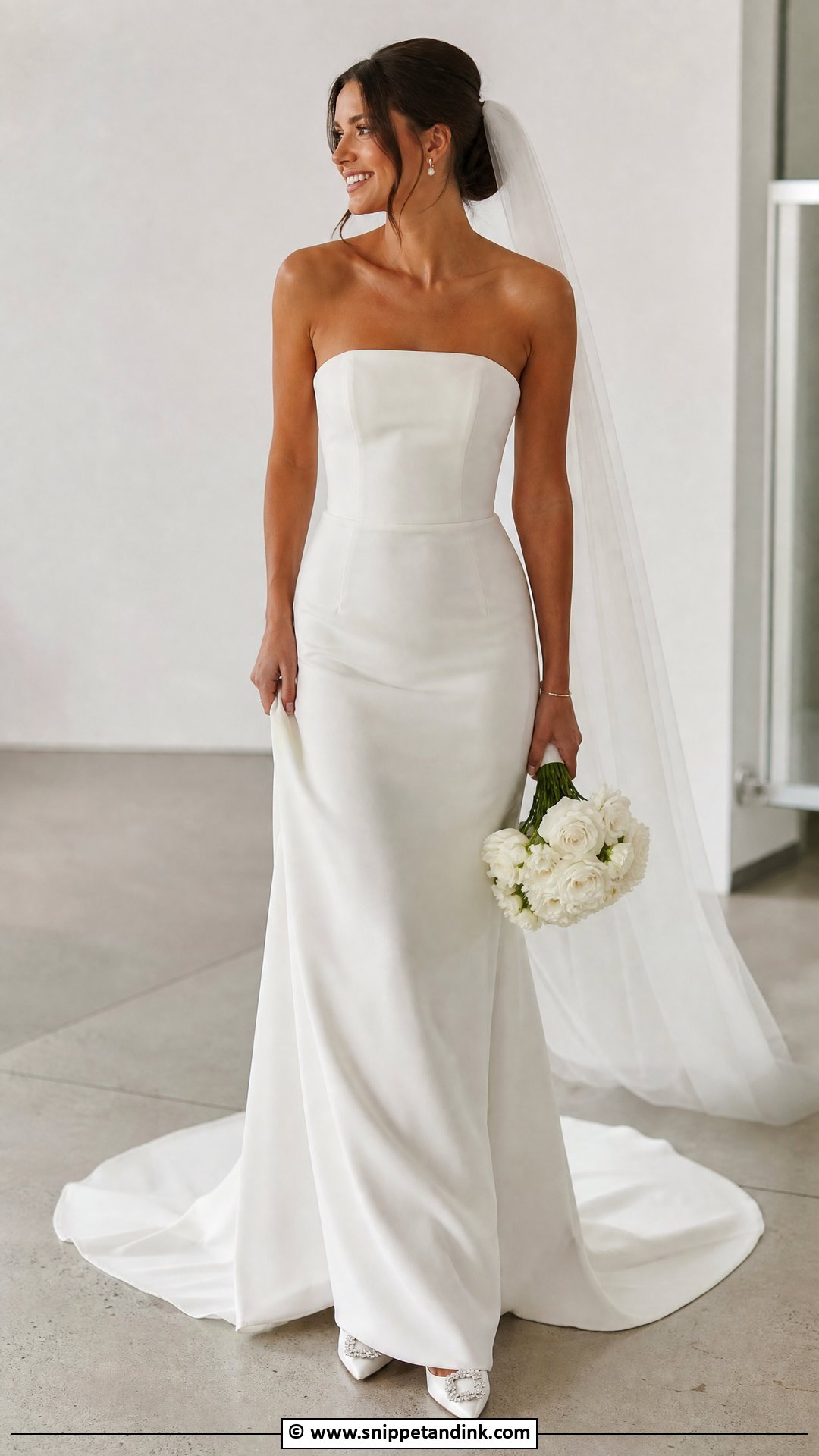 Simple Mermaid Wedding Dress - Snippet and Ink - 35 Mermaid Wedding Dress Ideas