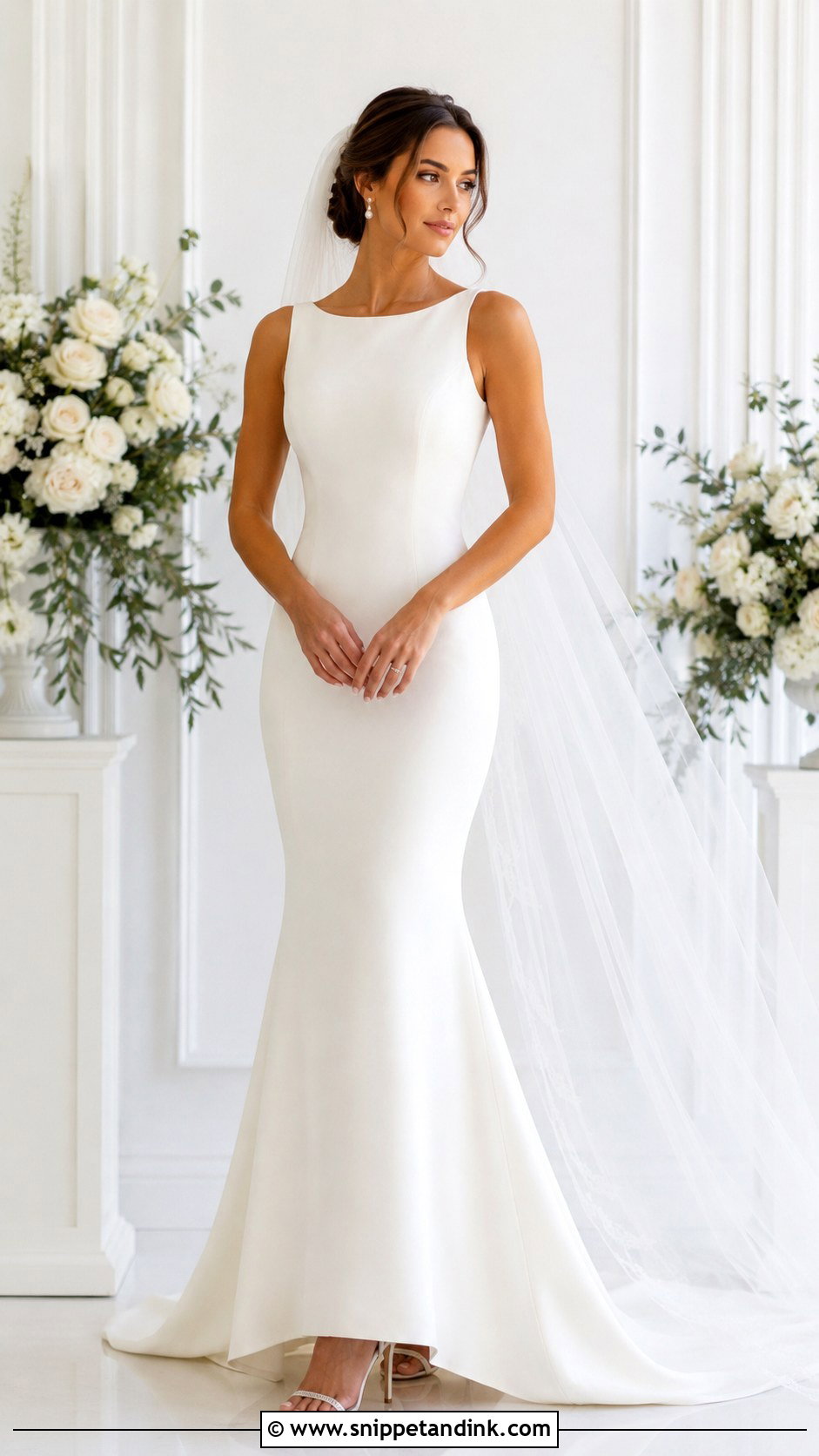 Simple Mermaid Wedding Dress - Snippet and Ink - 25 Mermaid Style Wedding Dress Ideas