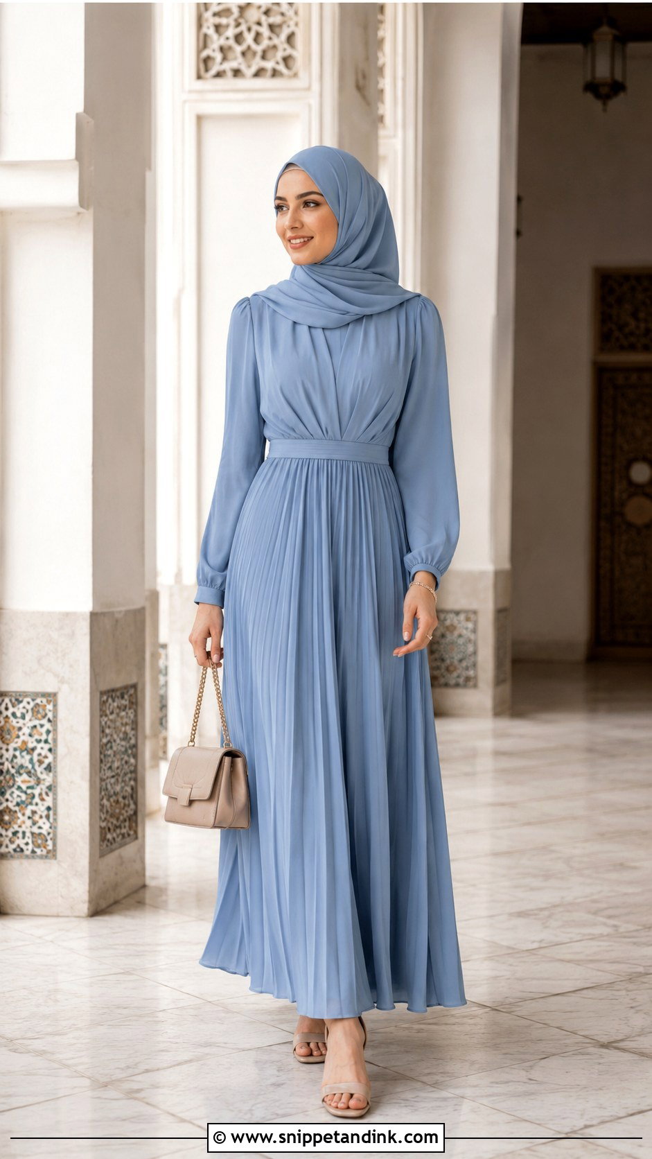 Simple Nikkah Guest Outfit - Snippet and Ink - 30 Islamic Nikkah Outfit Ideas