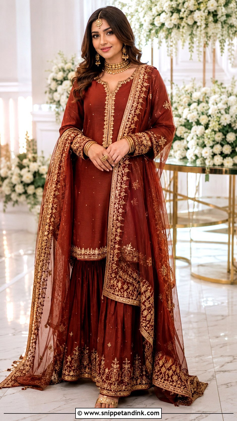 Simple Pakistani Barat Dress - Snippet and Ink - 25 Simple Pakistani Wedding Dresses
