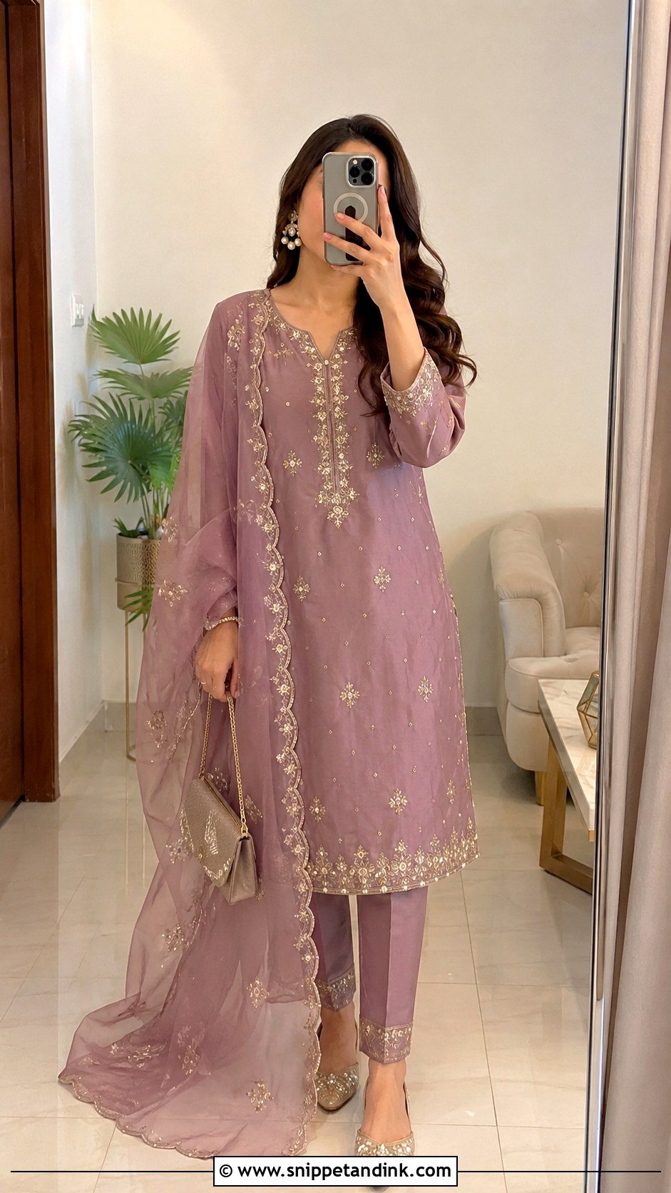 Simple Pakistani Kurta Trouser Dress - Snippet and Ink - 25 Simple Pakistani Wedding Dresses