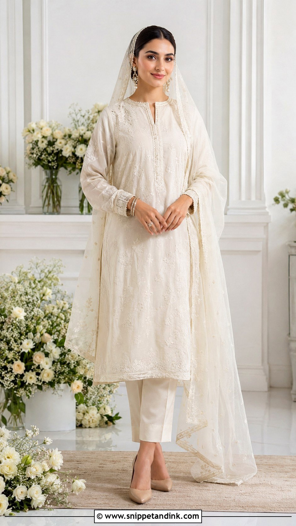 Simple Pakistani Nikah Dress - Snippet and Ink - 25 Simple Pakistani Wedding Dresses
