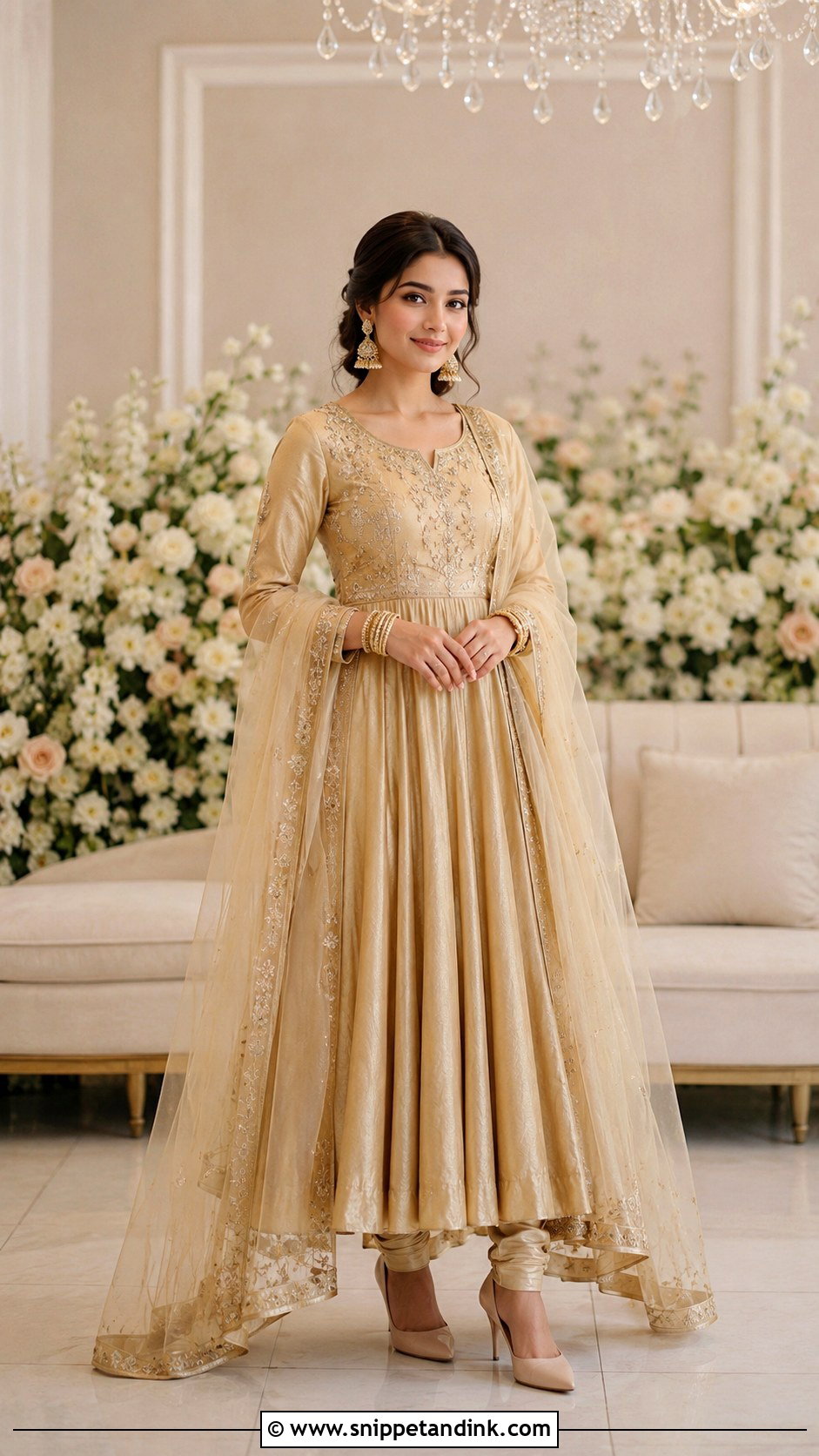 Simple Pakistani Pishwas Dress - Snippet and Ink - 25 Simple Pakistani Wedding Dresses