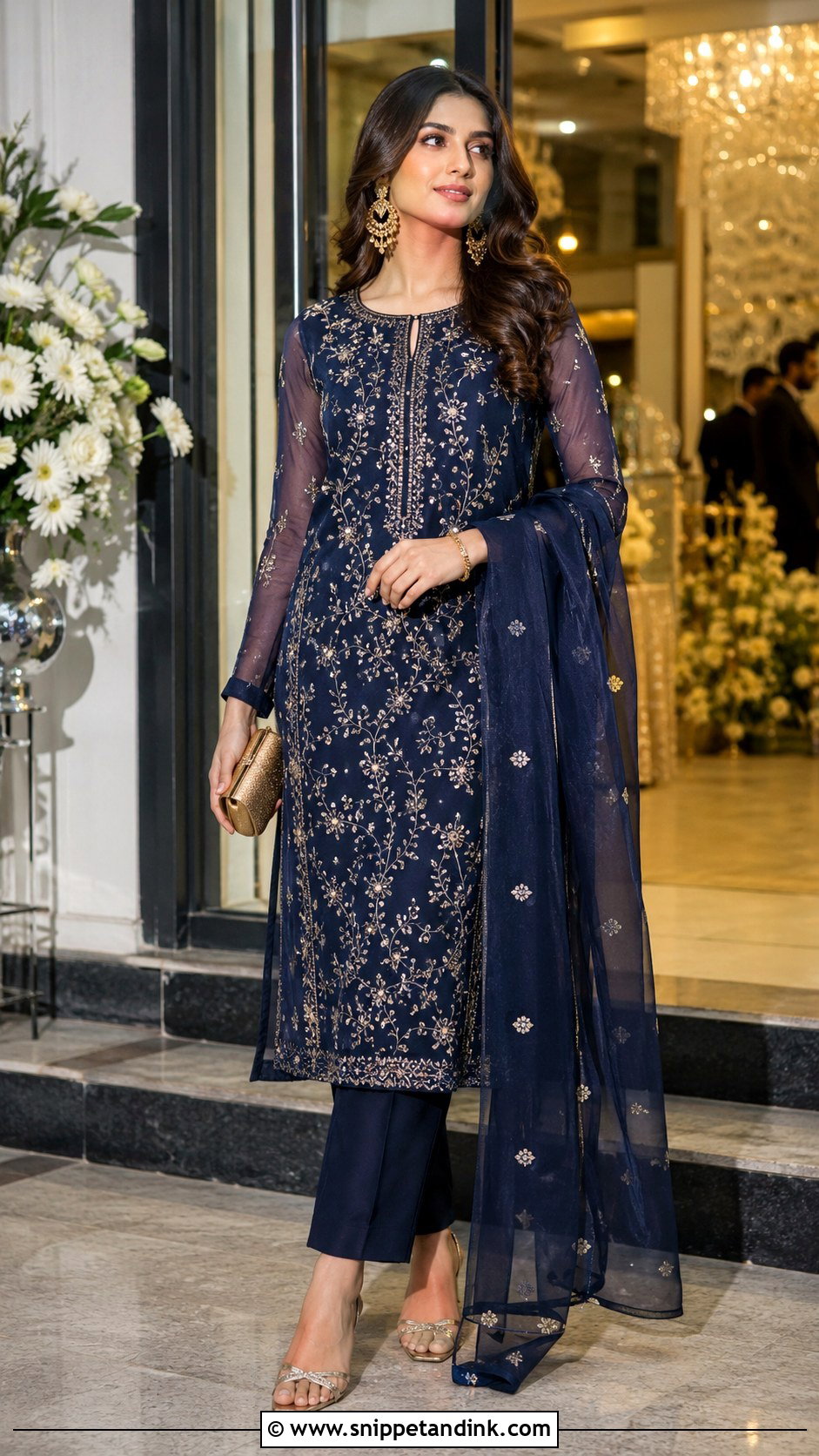 Simple Pakistani Wedding Guest Dress - Snippet and Ink - 25 Simple Pakistani Wedding Dresses
