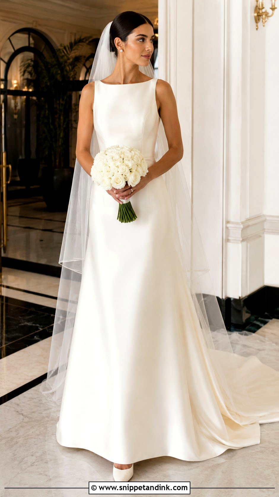 Simple Satin A Line Wedding Dress - Snippet and Ink - 20 Simple Elegant Wedding Dress Classy Chic Ideas