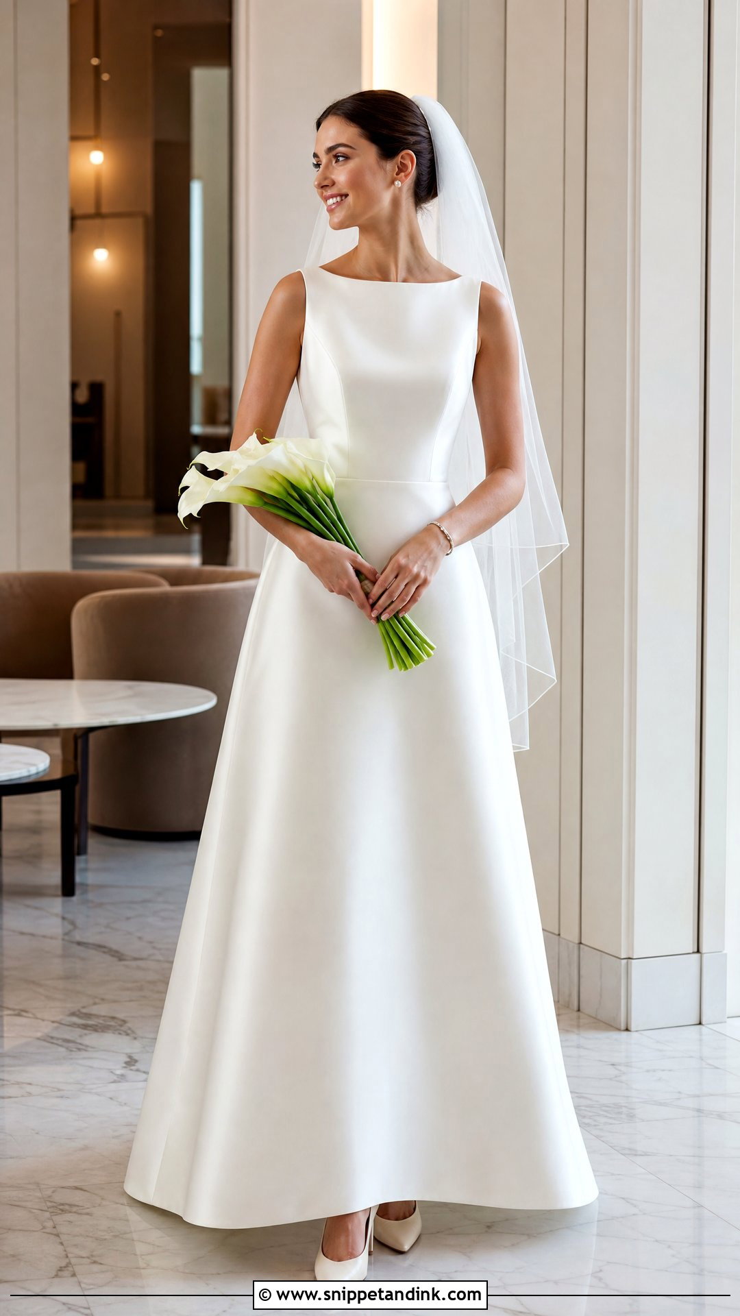 Simple Satin A Line Wedding Dress - Snippet and Ink - 20 Simple Aline Wedding Dress Ideas