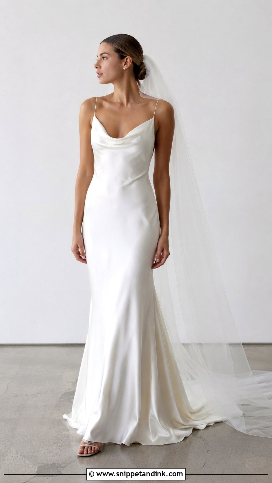 Simple Satin Bride Dress - Snippet and Ink - 25 Bride Dress 2025 Ideas