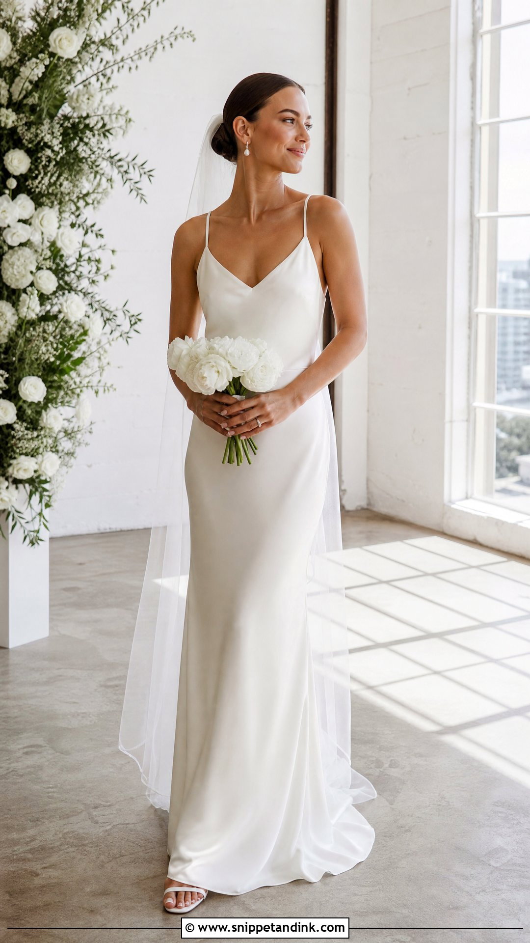Simple Satin Slip Wedding Dress - Snippet and Ink - 20 Satin Simple Silk Wedding Dress Ideas