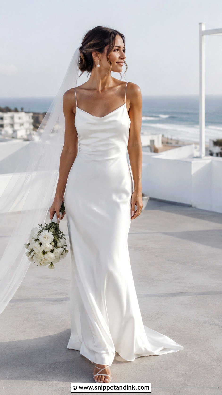 Simple Satin Slip Wedding Dress - Snippet and Ink - 25 Simple Satin Wedding Dress Ideas