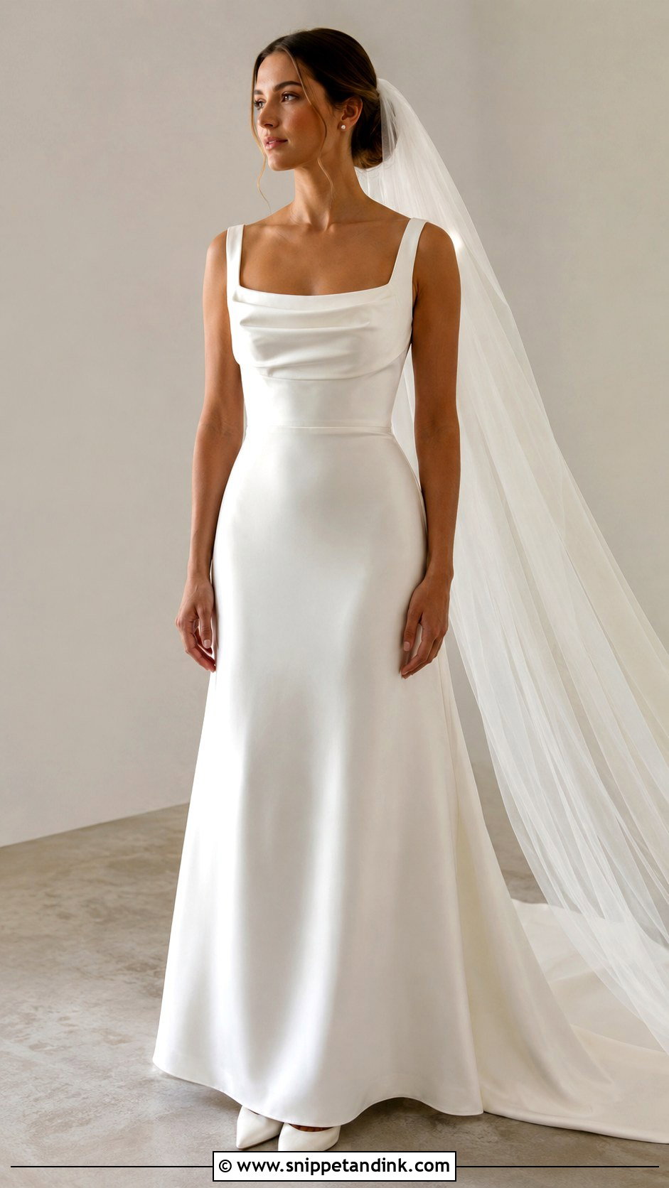 Simple Satin Turkey Wedding Dress - Snippet and Ink - 25 Turkey Wedding Dress Ideas