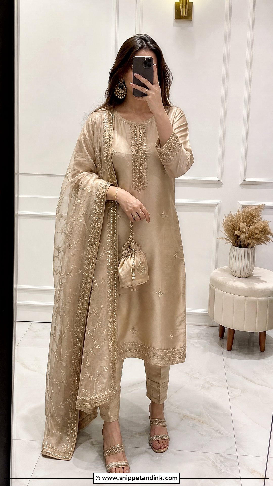 Simple Shadi Dress - Snippet and Ink - 25 New Shadi Dresses