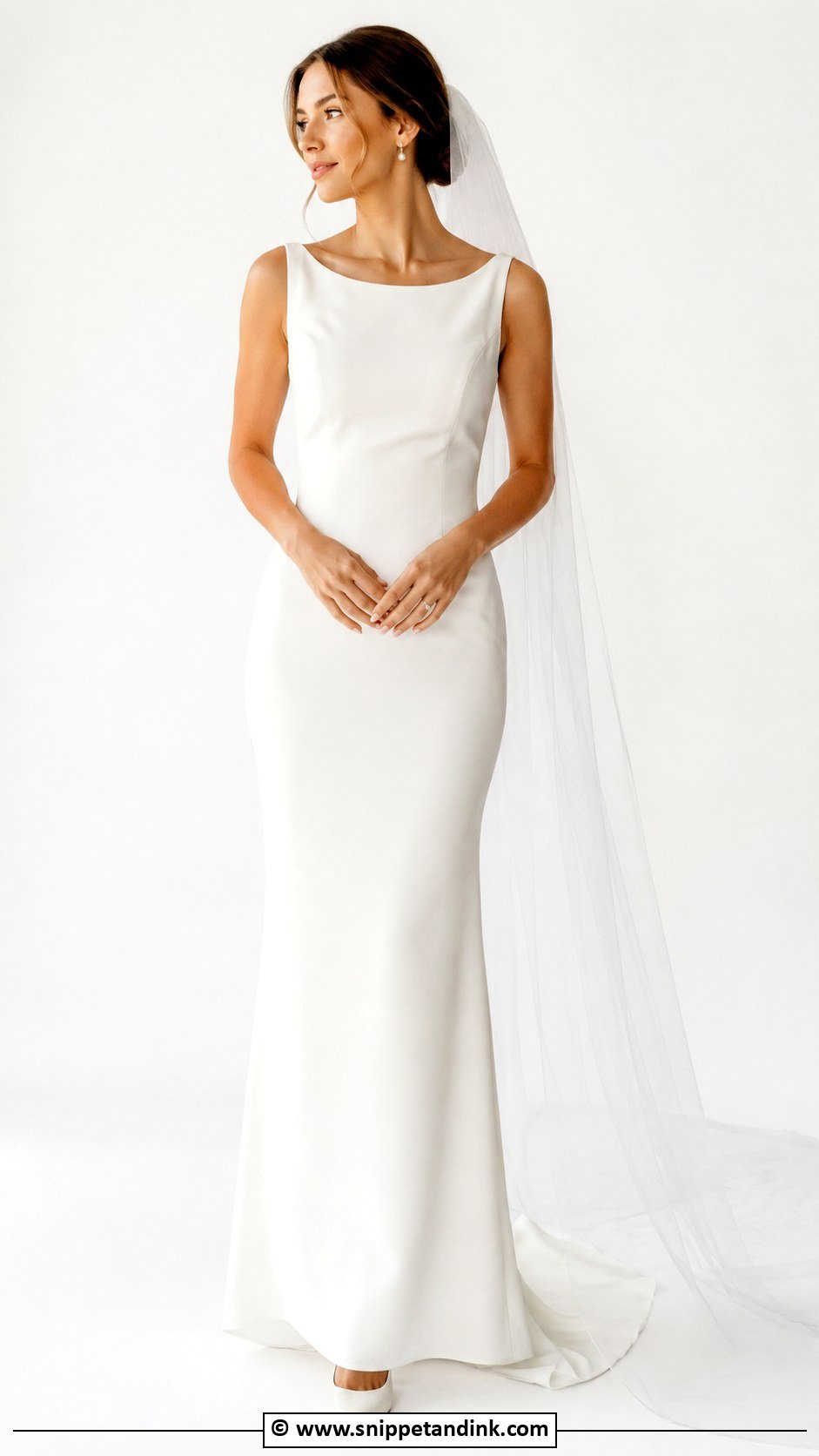 Simple Sheath Wedding Dress - Snippet and Ink - 30 Sheath Wedding Dress Ideas