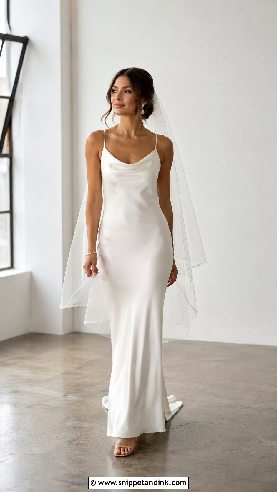 Simple Silk Slip Wedding Dress - Snippet and Ink - 25 Simple Silk Wedding Dress Ideas