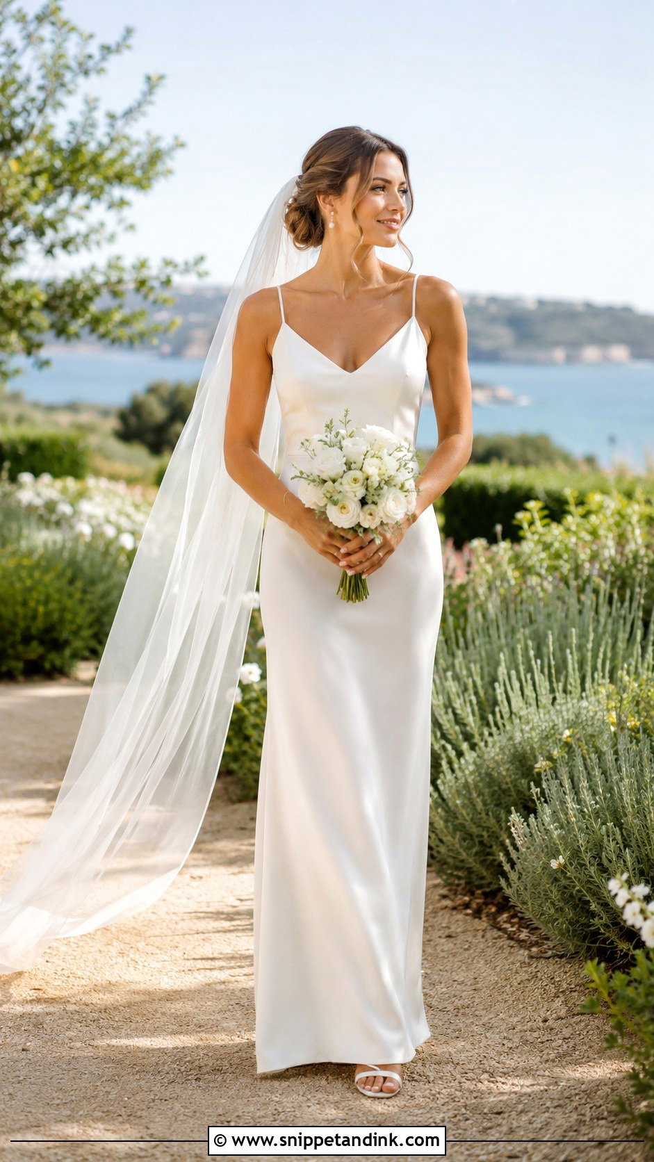 Simple Silk Wedding Dress - Snippet and Ink - 20 Simplistic Wedding Dress Ideas