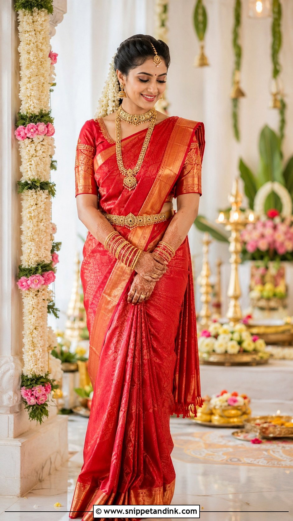 Simple Telugu Bride - Snippet and Ink - 25 Traditional Telugu Bride Ideas