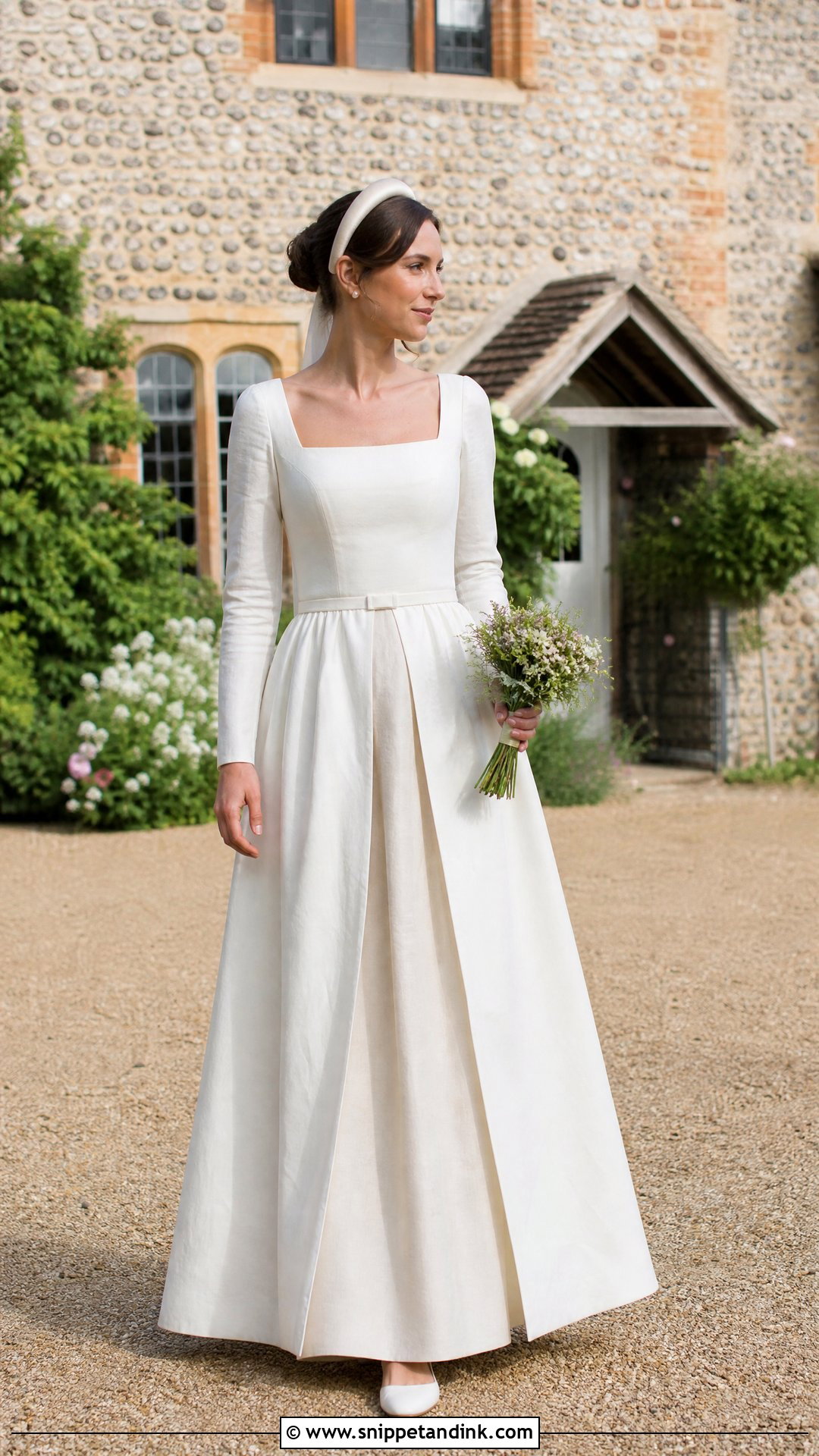 Simple Tudor Wedding Dress - Snippet and Ink - 20 Tudor Wedding Dress Ideas