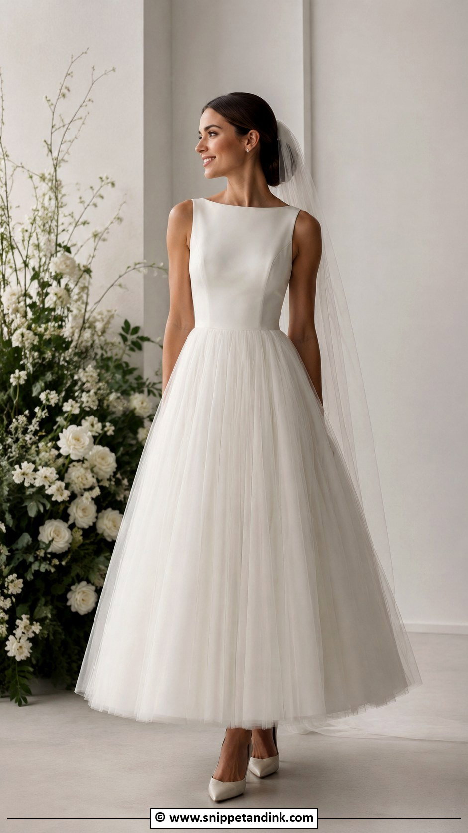 Simple Tulle Wedding Dress - Snippet and Ink - 30 Tulle Wedding Dress Ideas