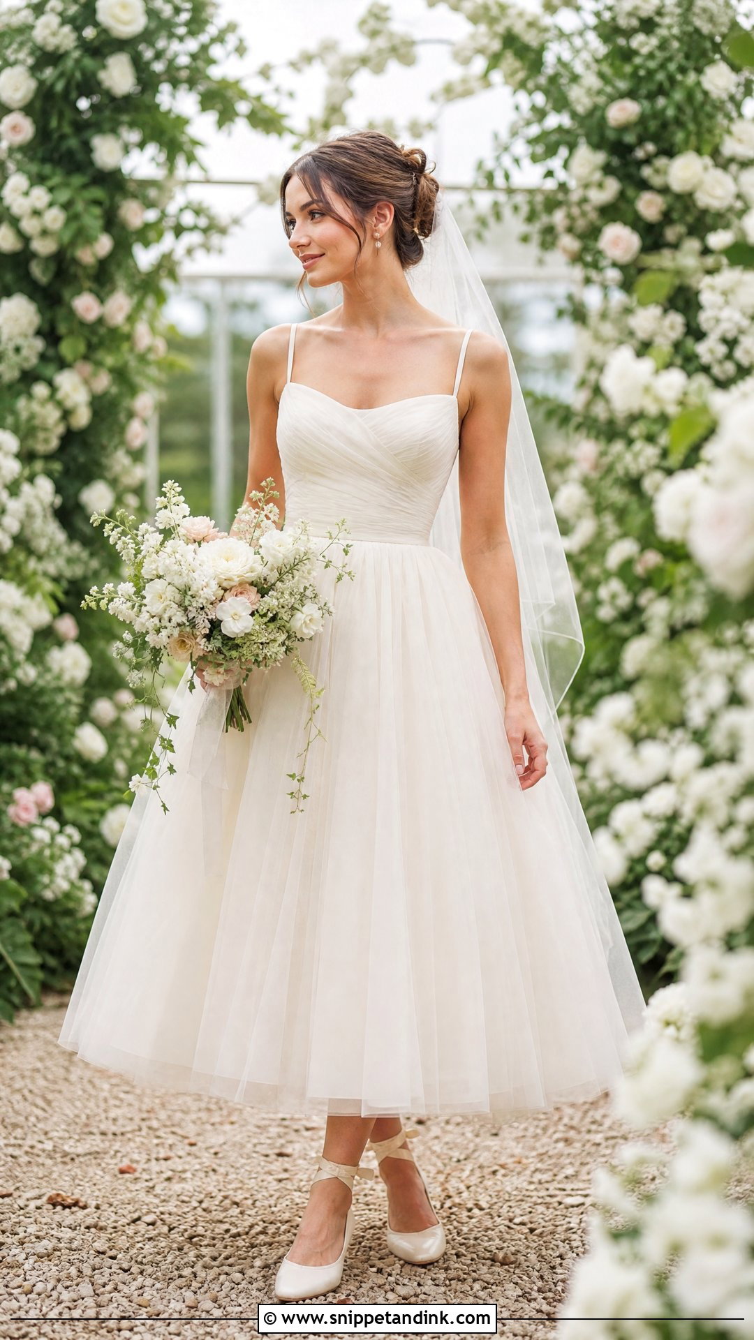 Simple Vintage Tulle Wedding Dress - Snippet and Ink - 25 Simple Vintage Wedding Dress Ideas